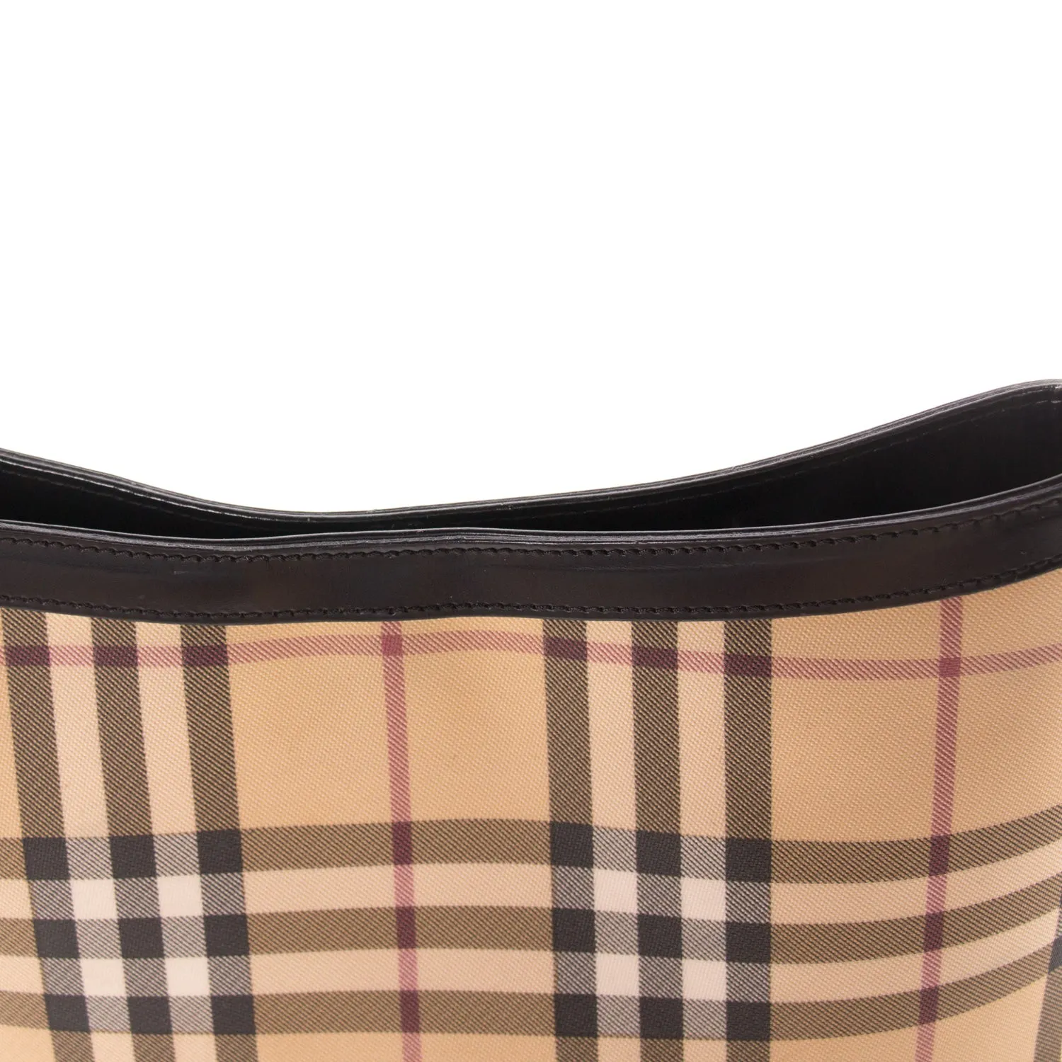 Burberry Haymarket Mini Tote Bag