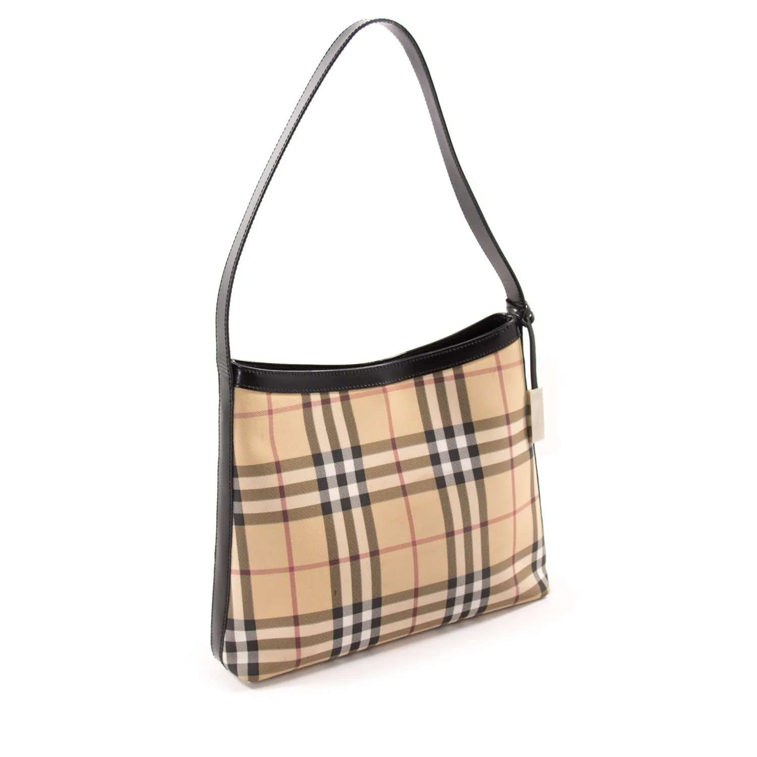 Burberry Haymarket Mini Tote Bag