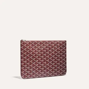 Burgundy Senat MM Pouch