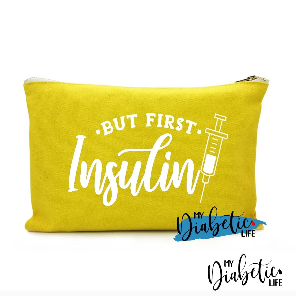 But First, Insulin - Carry all storage bag