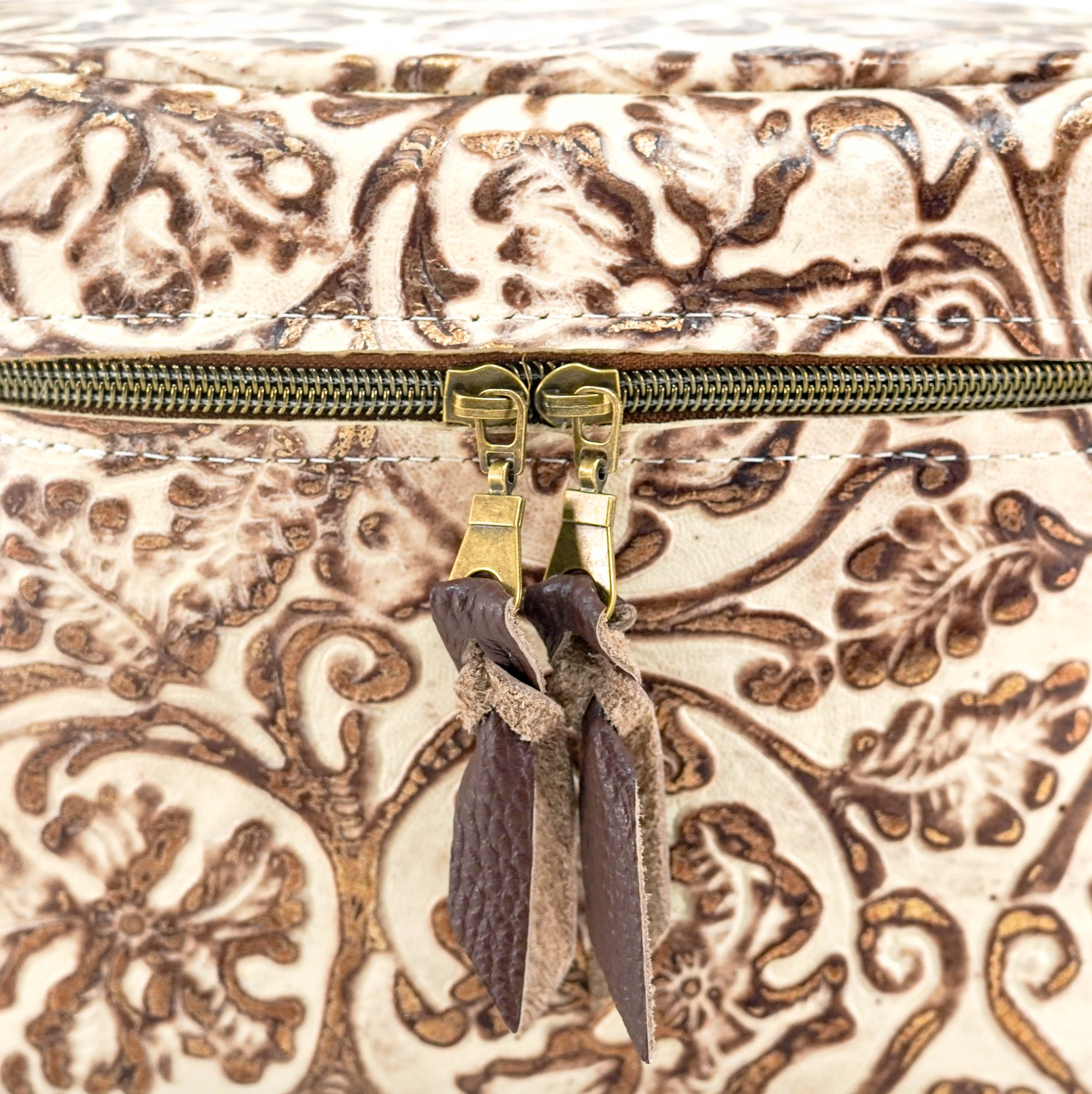 Caboose - All embossed w/ Gold Ivory Tool