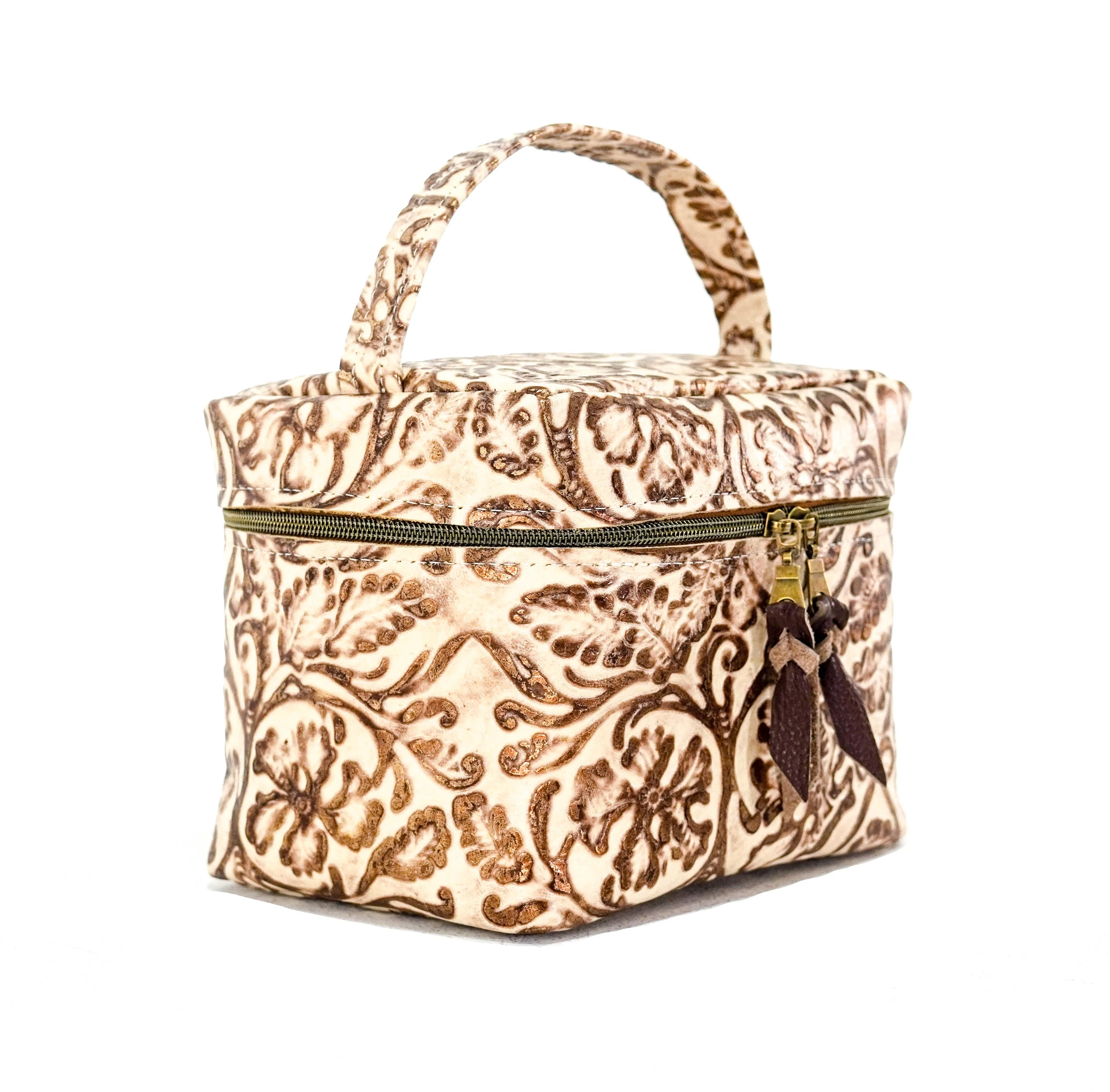 Caboose - All embossed w/ Gold Ivory Tool