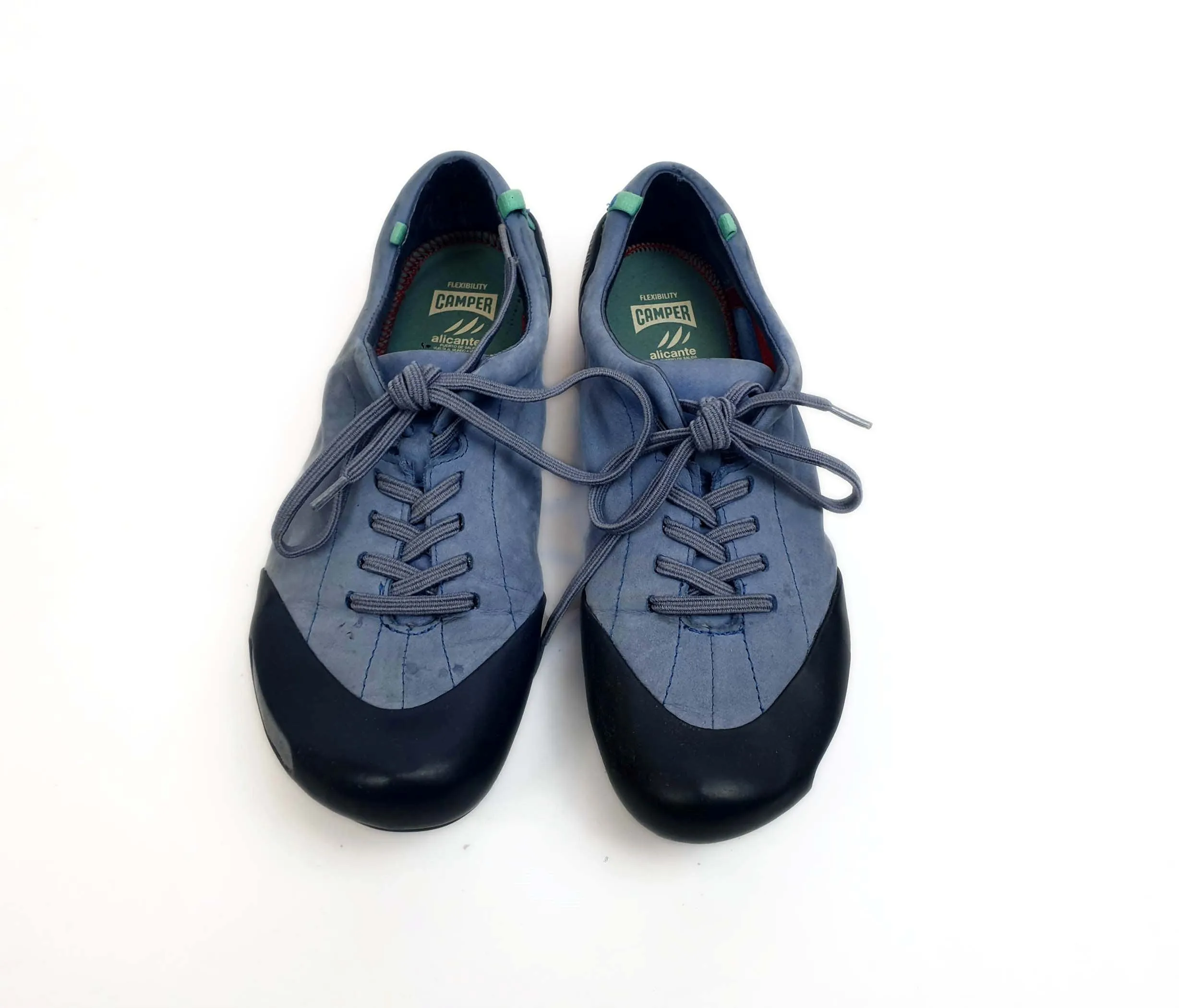 Camper blue leather sneakers size 39