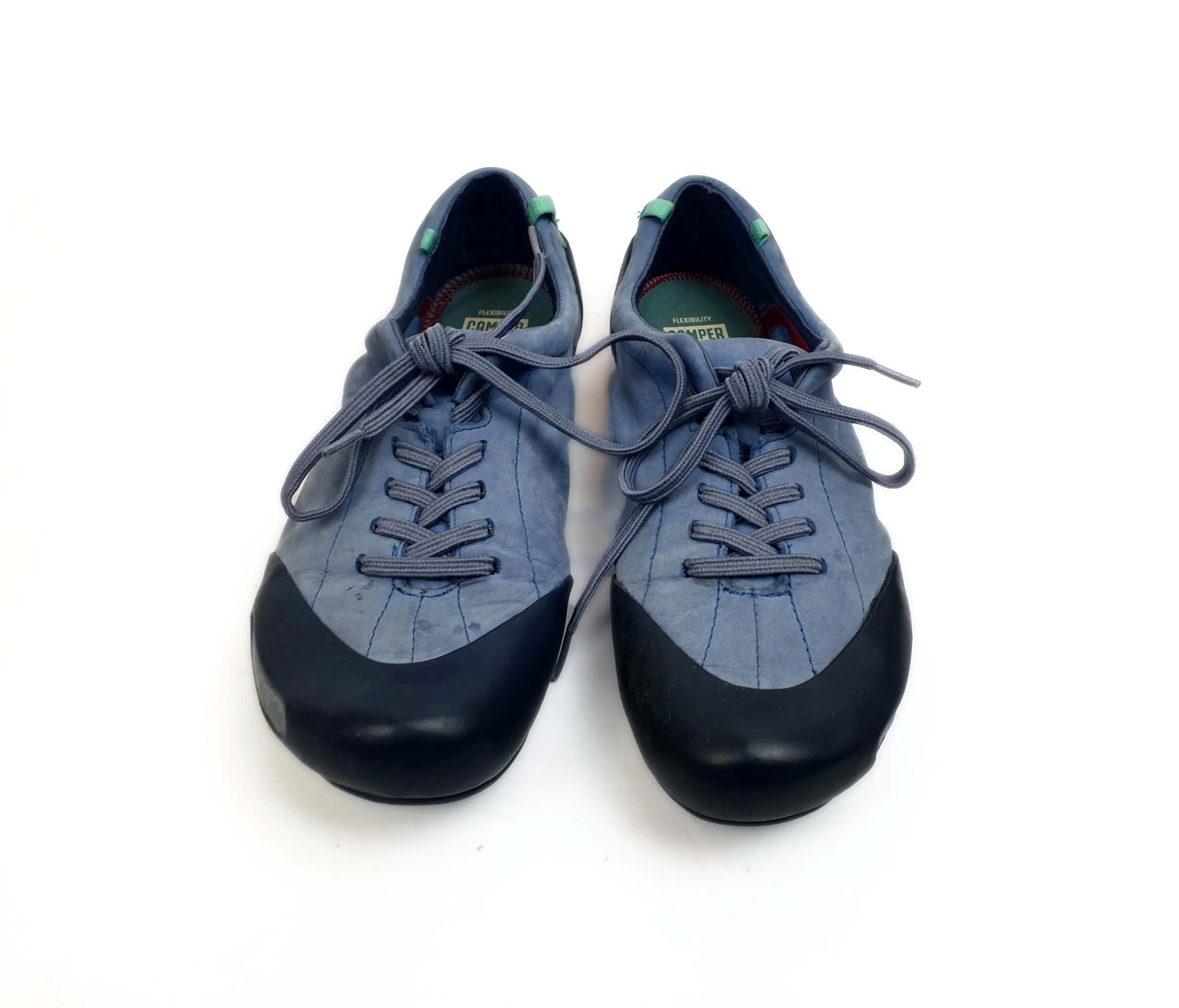 Camper blue leather sneakers size 39