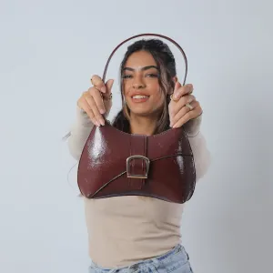 Canlı Cross Body Bag Maroon