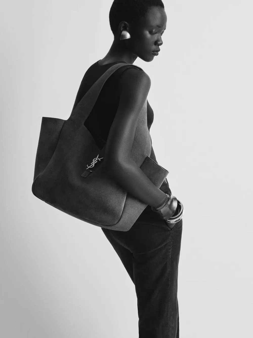 Caramel Cognac Le 5 à 7 Bea Suede Tote