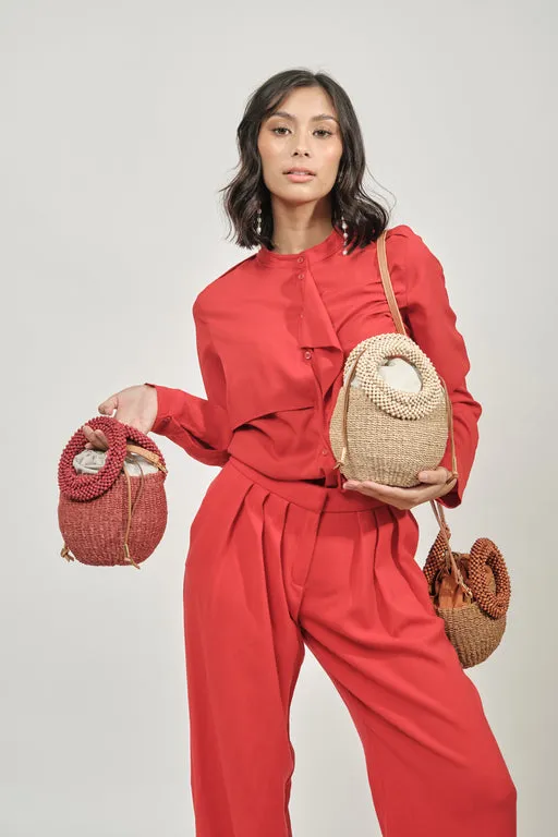 Carmen Mini Handbag in Red