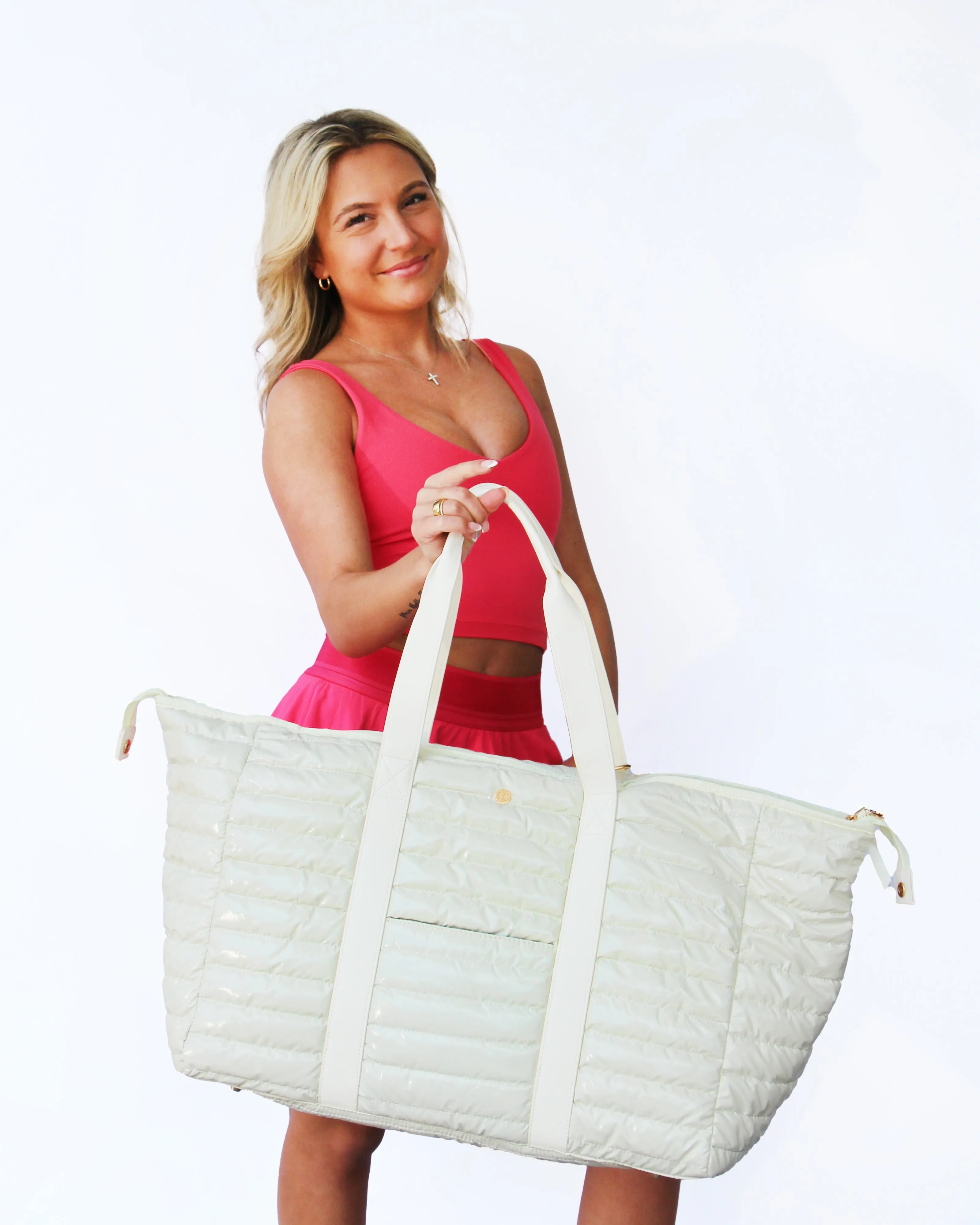 Cassie Weekender Eggshell