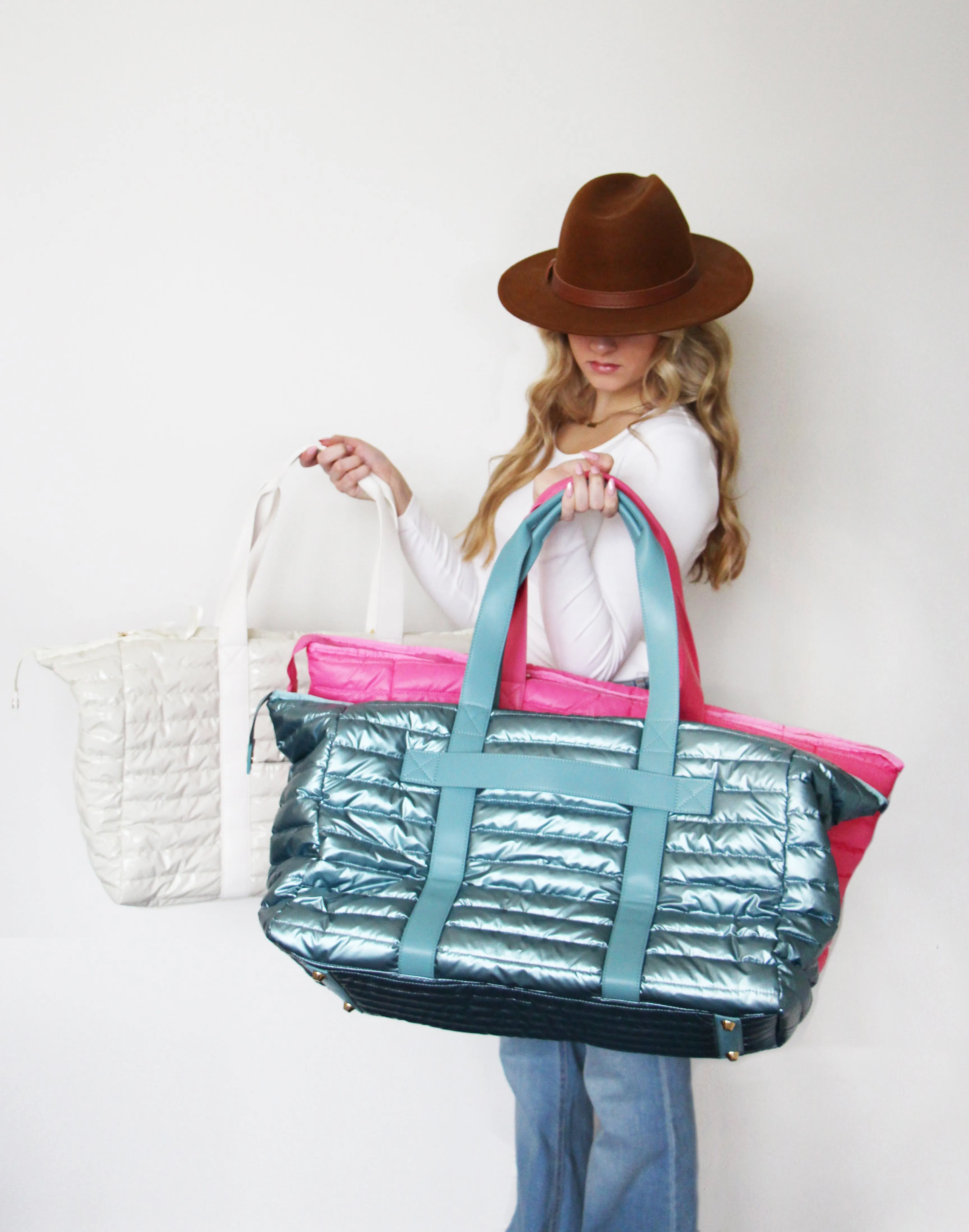 Cassie Weekender Eggshell