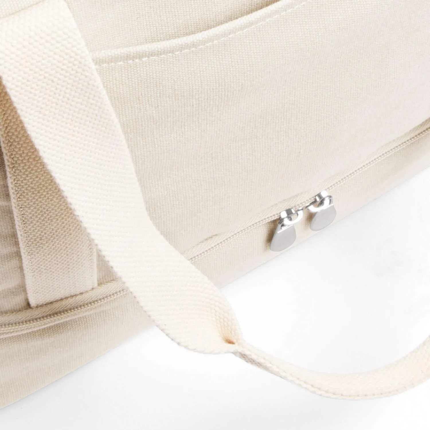 Catalina Deluxe Tote - Eco Friendly Canvas - Natural