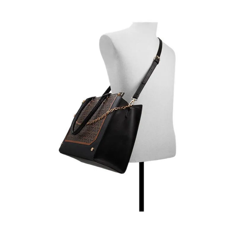 Catyla Satchel - Brown Overflow