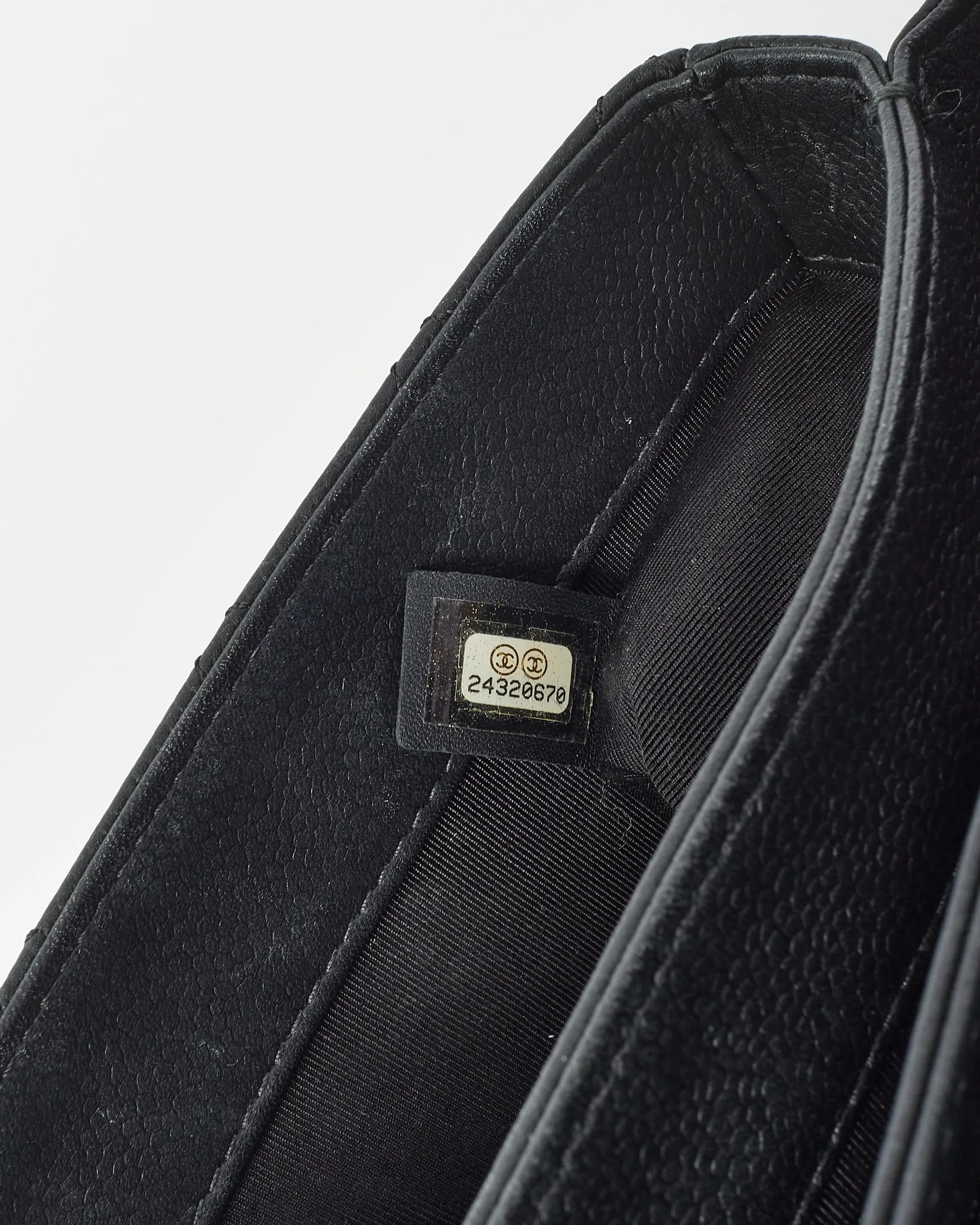 Chanel Black Leather "All About" Small Flap Bag