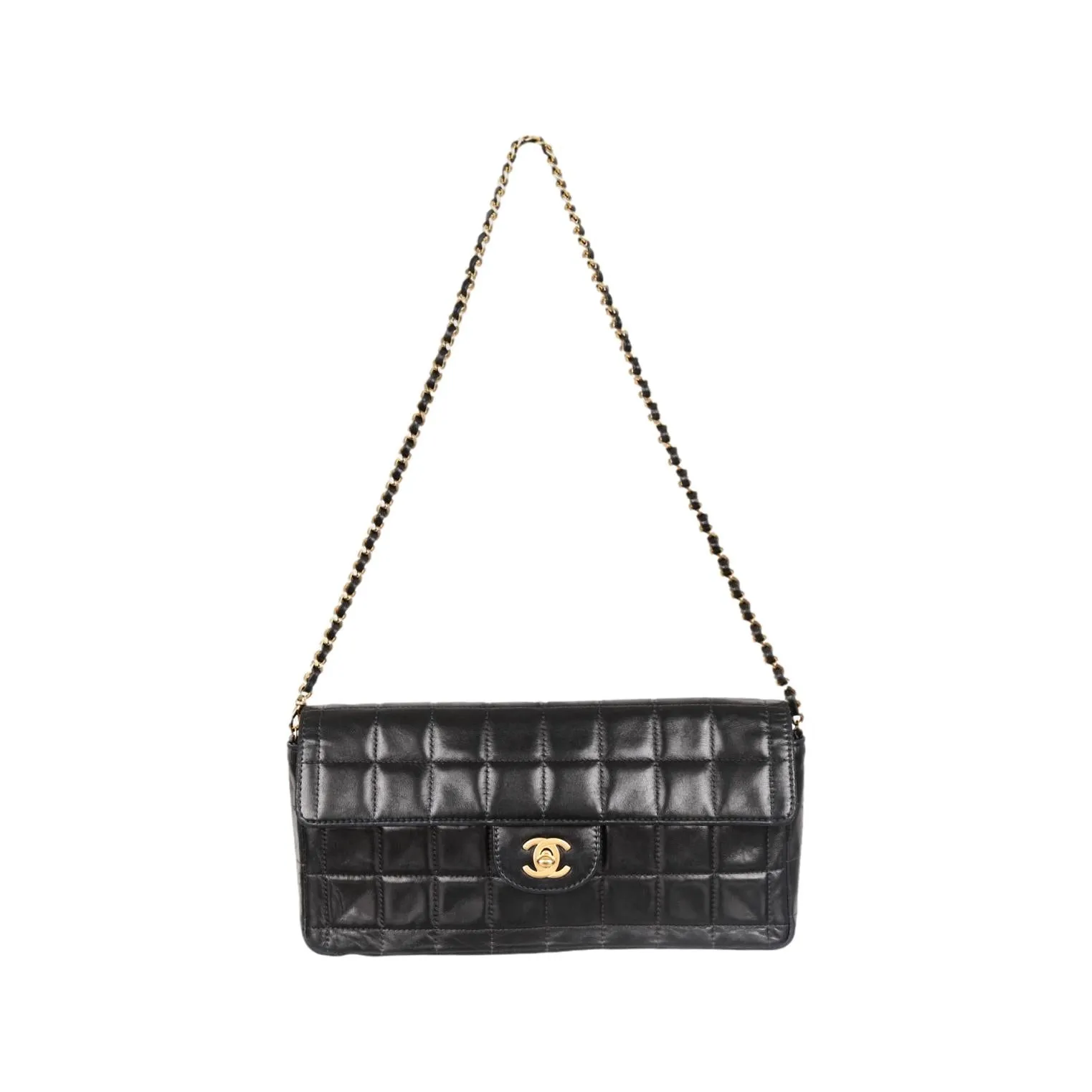 Chanel Black Quilted Chain Shoulder Bag