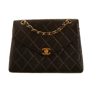 Chanel Black Quilted Flap Bag