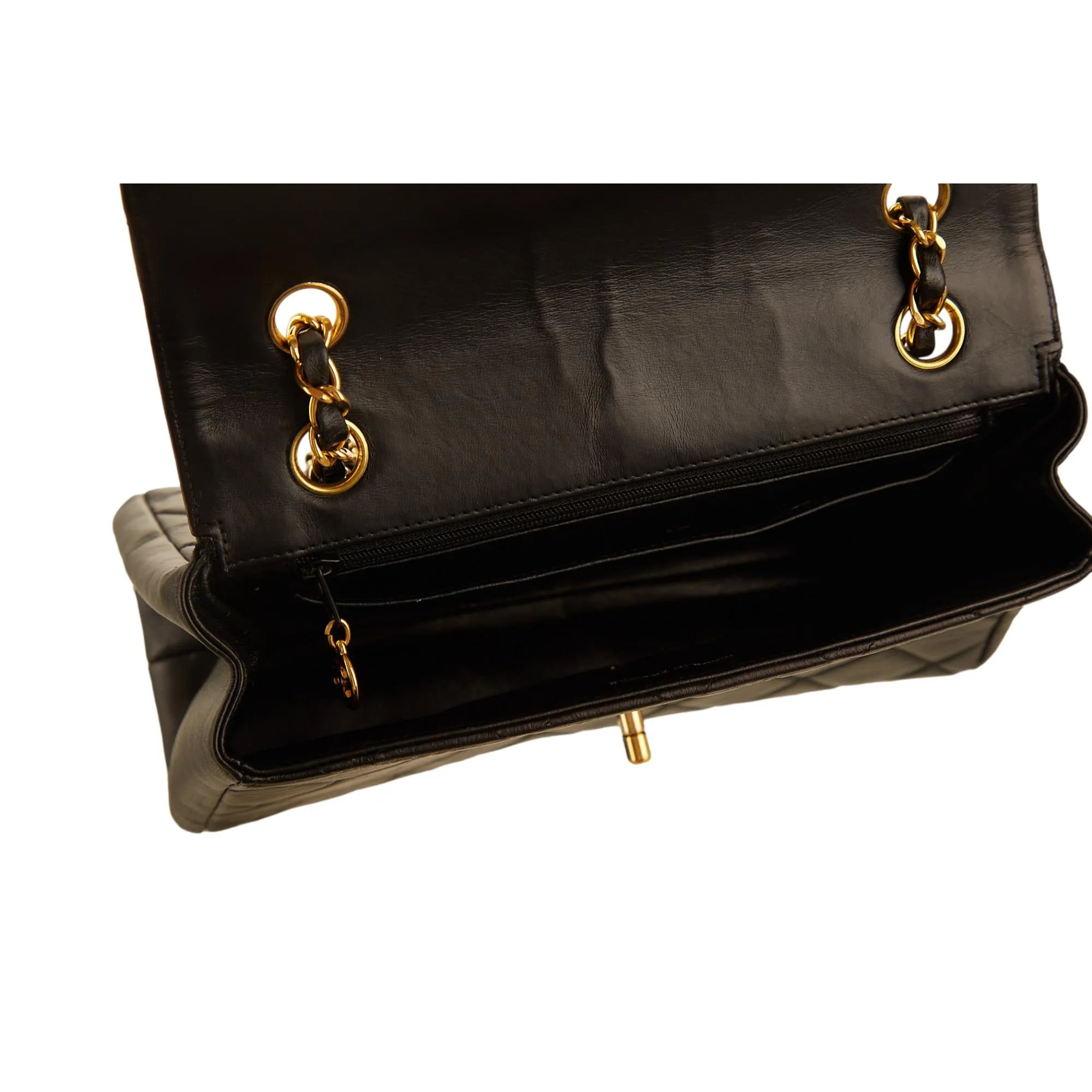 Chanel Black Quilted Flap Bag