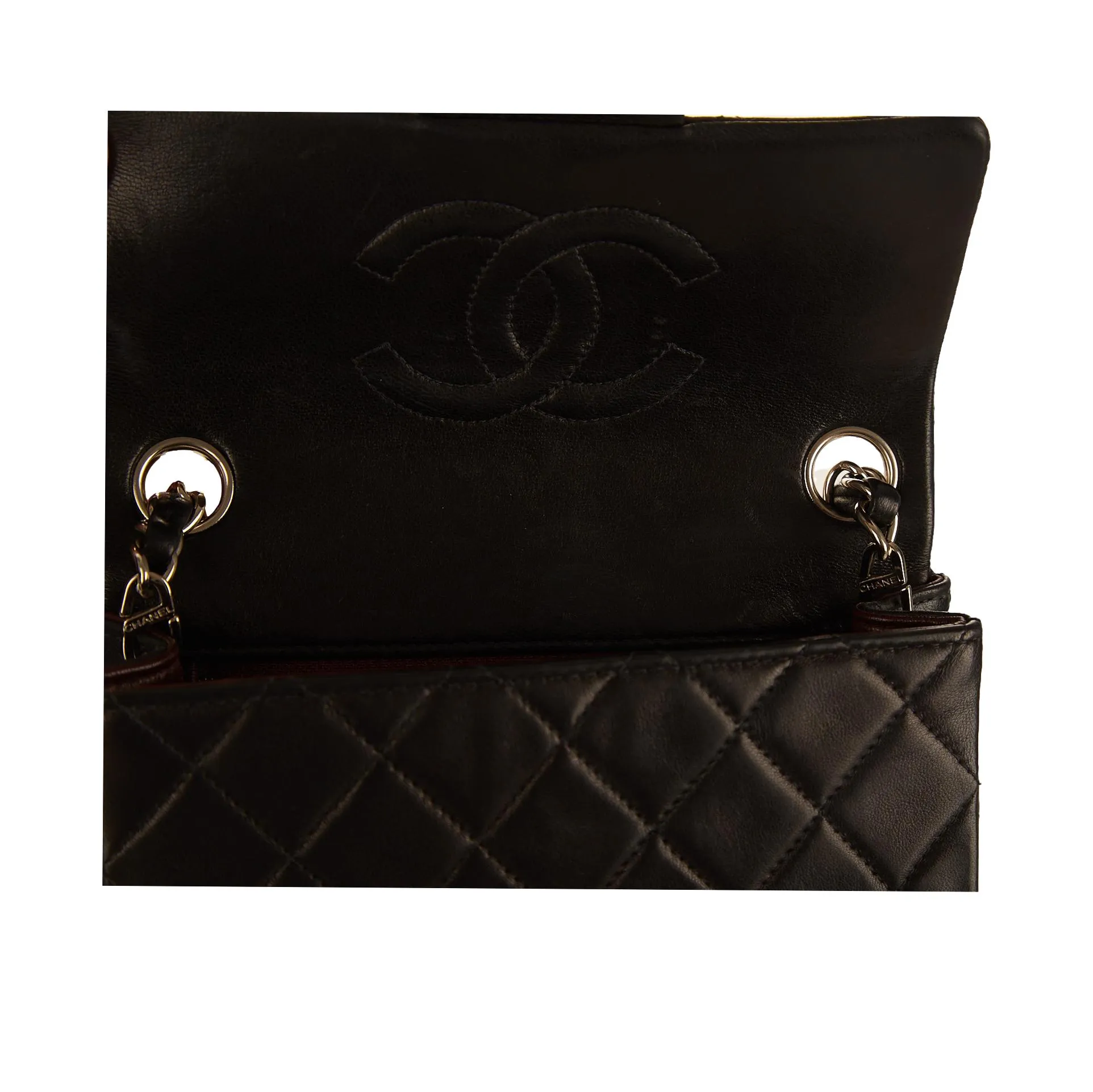 Chanel Black Square Mini Flap Bag