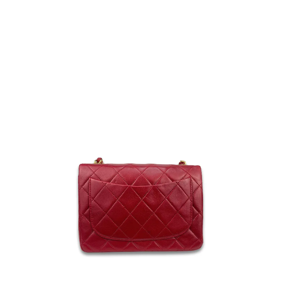 Chanel Classic Red Square Mini