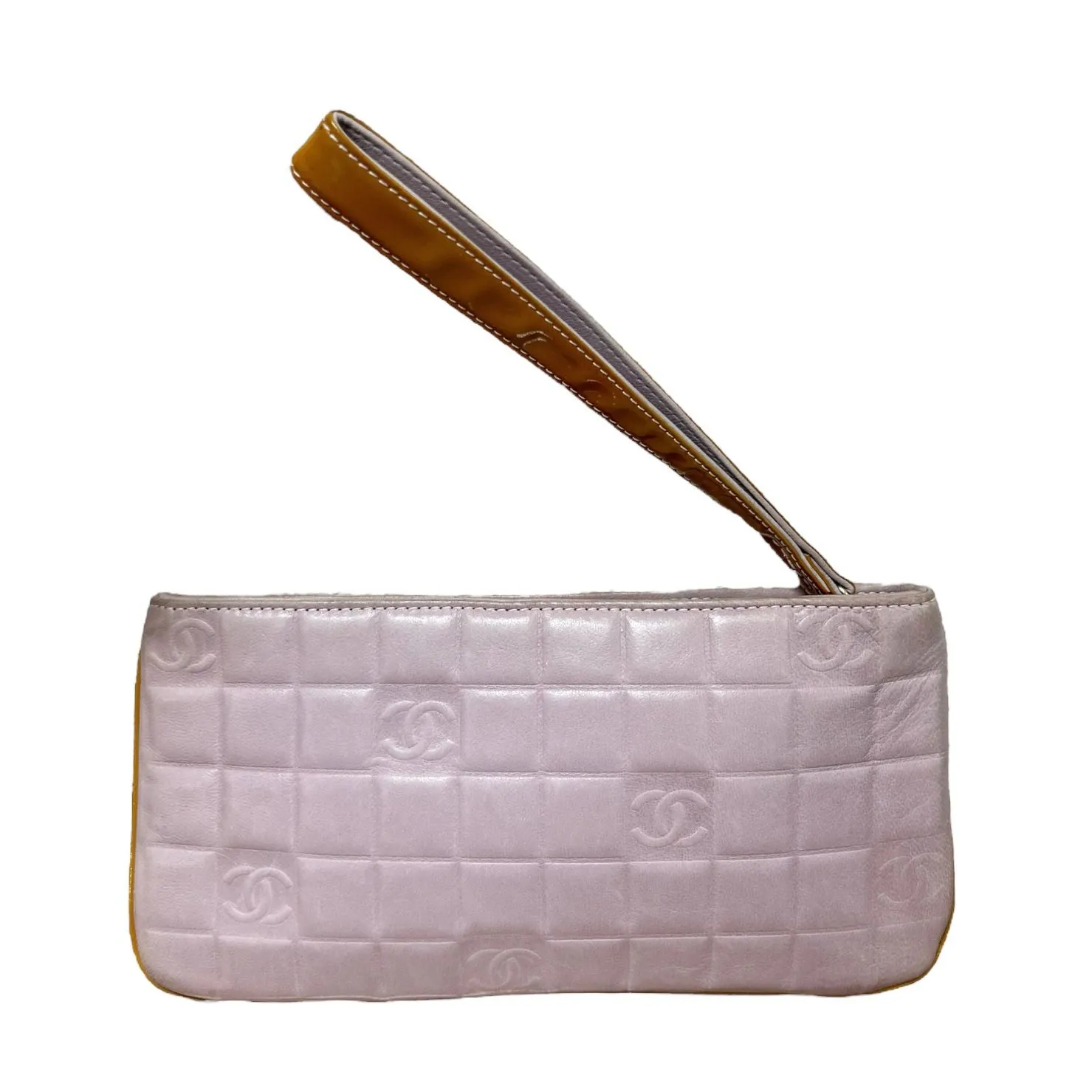 Chanel Lavender Mini Wristlet
