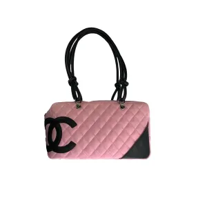 Chanel Pink Cambon Quilted Shoulder Bag