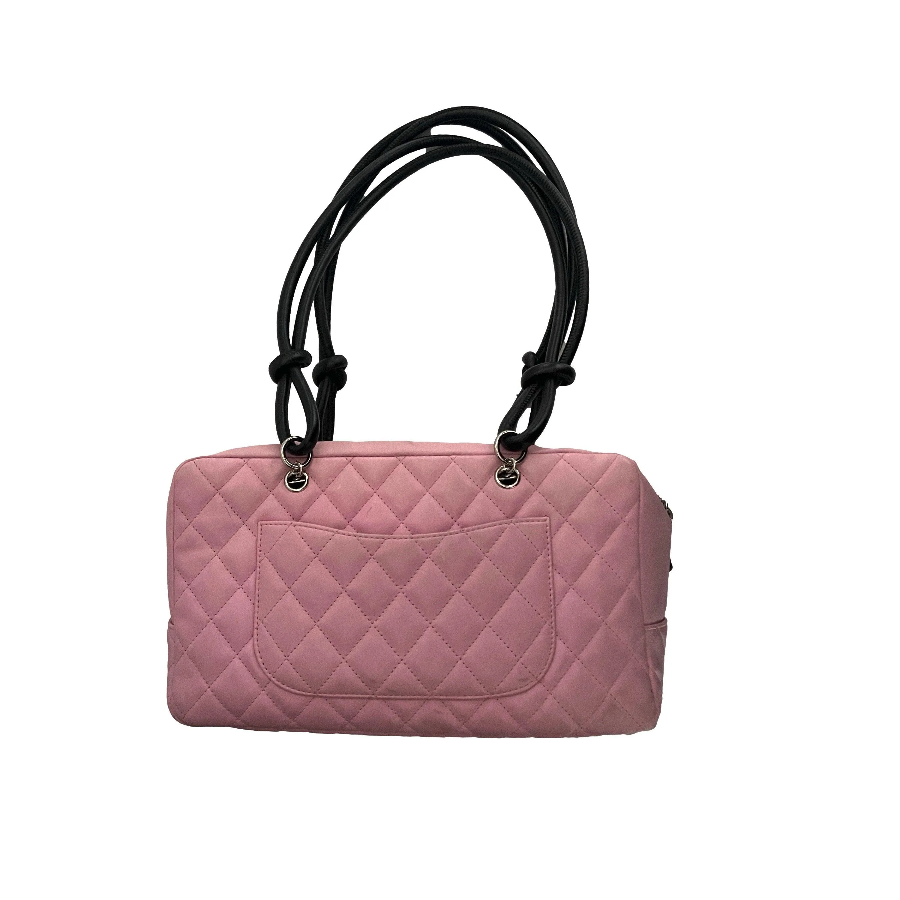 Chanel Pink Cambon Quilted Shoulder Bag