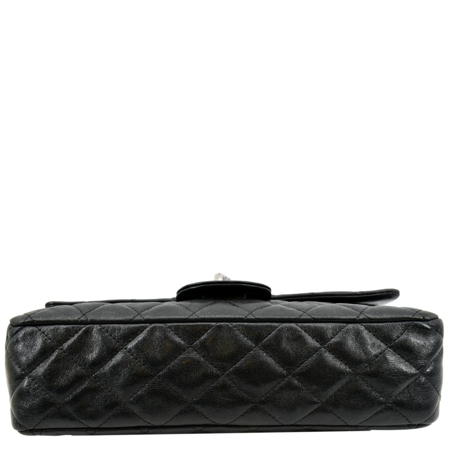 CHANEL Reissue Flap Leather Shoulder Bag Black