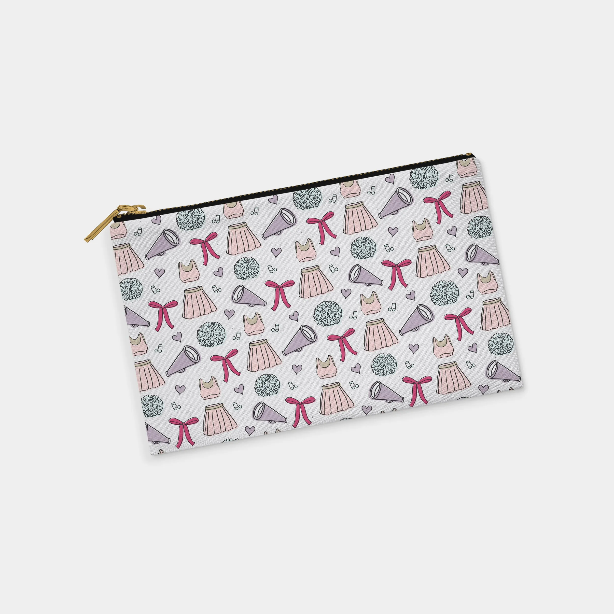 Cheerleading Personalized Zipper Pouch