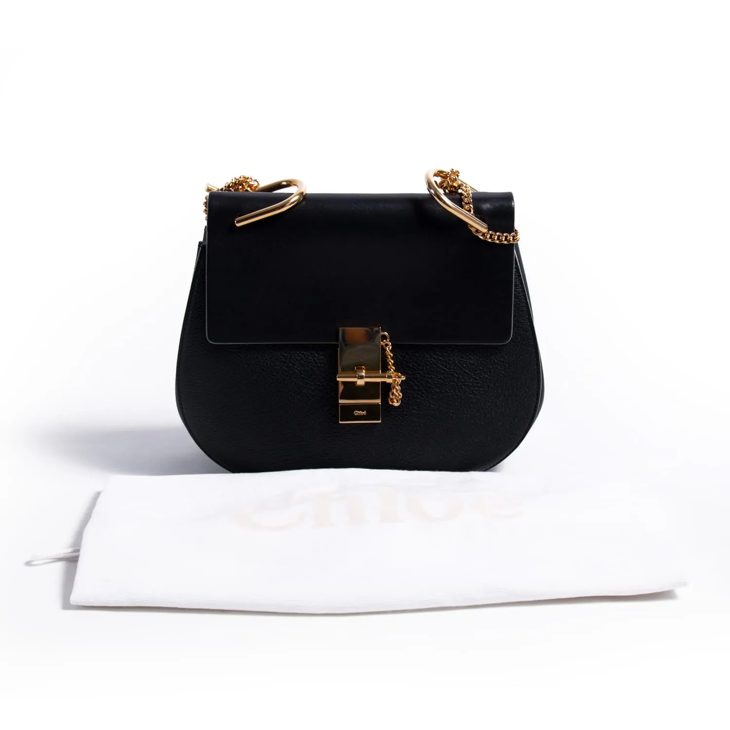 Chloé Drew Small Leather Shoulder Bag