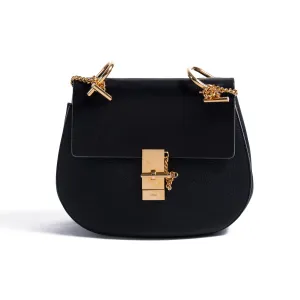 Chloé Drew Small Leather Shoulder Bag