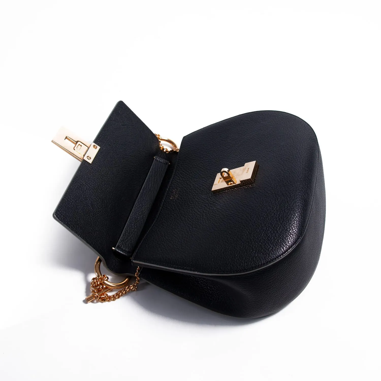 Chloé Drew Small Leather Shoulder Bag