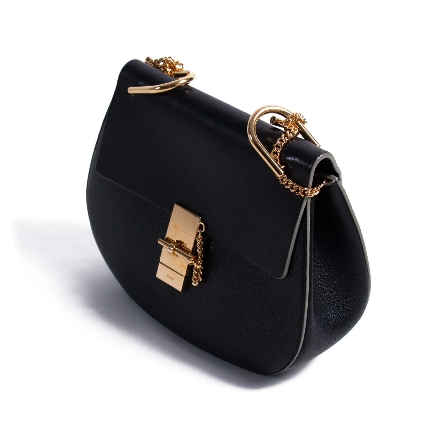 Chloé Drew Small Leather Shoulder Bag