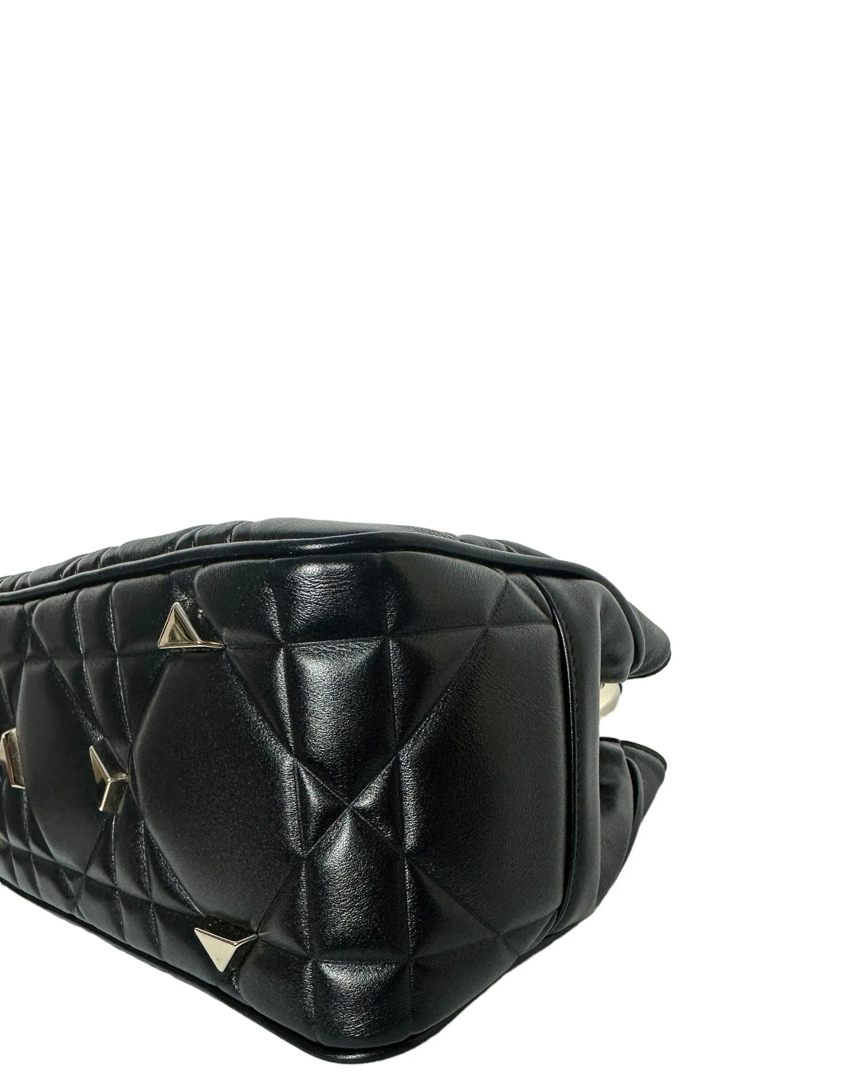 Christian Dior Black Leather Cannage Quilted The Lady 95.22 Bag