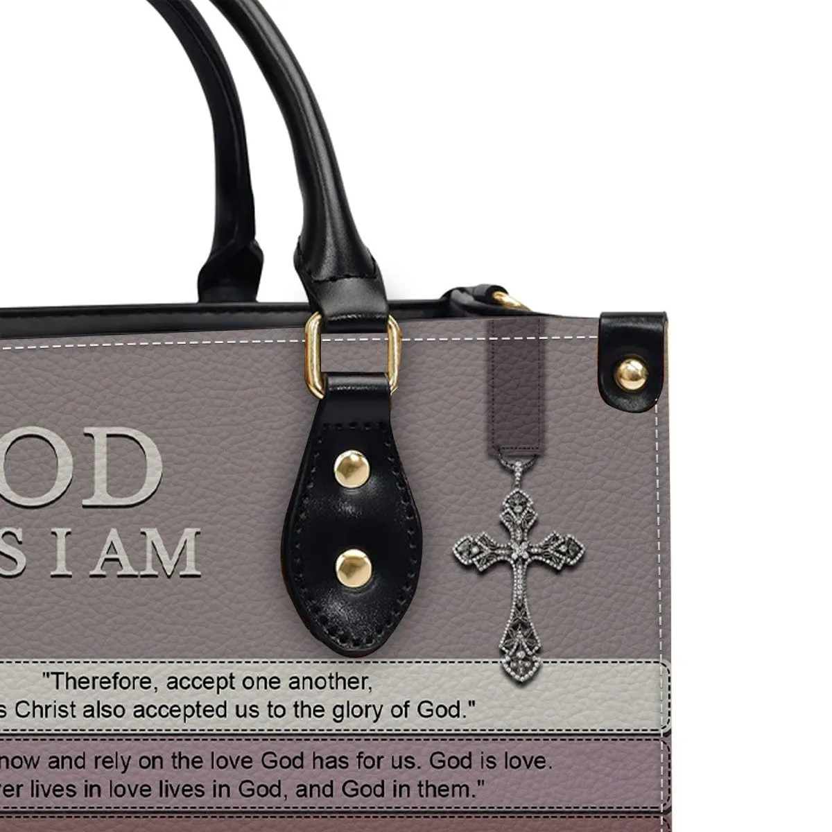 CHRISTIANARTBAG Handbag - Uncover the sacred meaning of your name - Personalized Leather Handbag, CABBBCV03030624.
