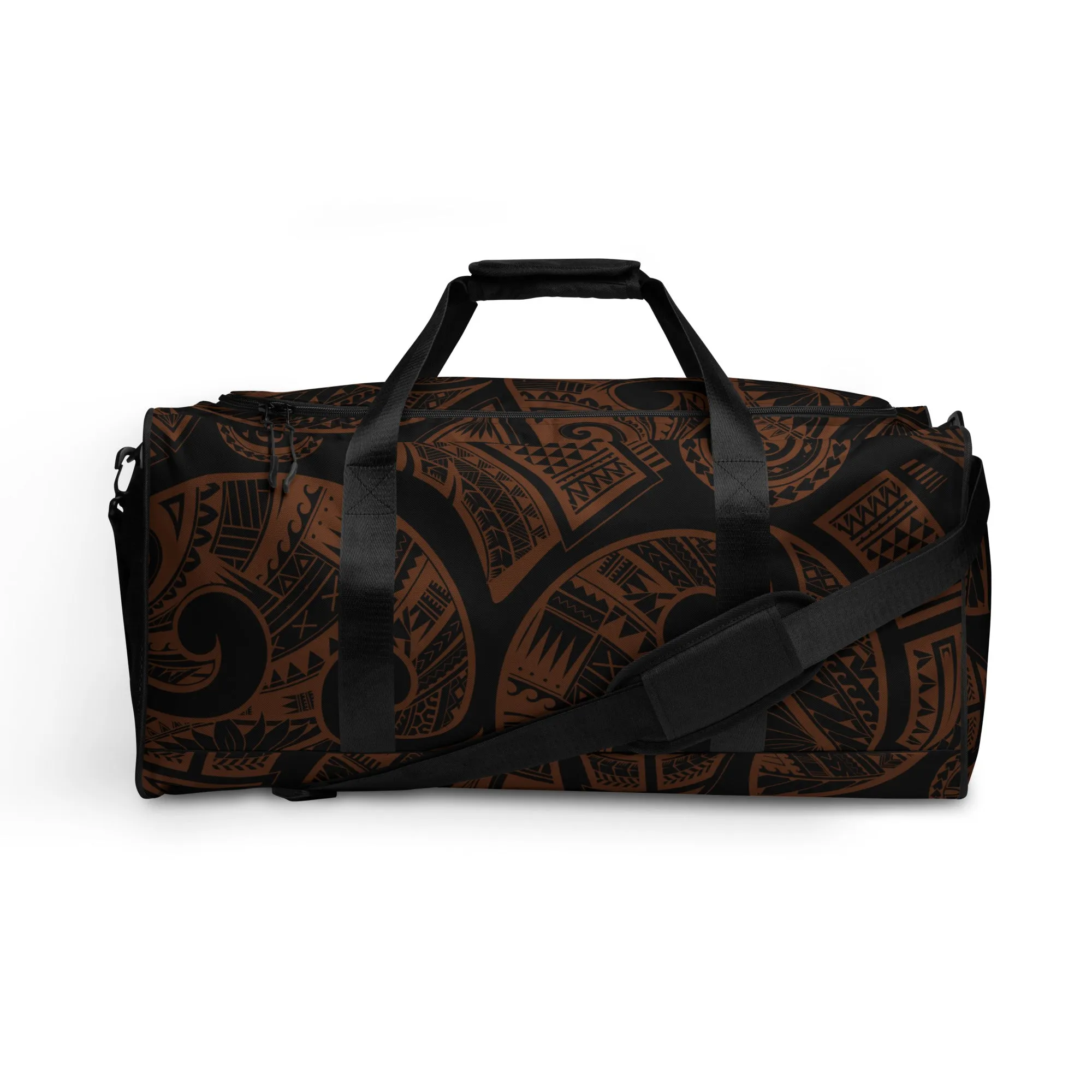 Cinnamon Brown 50L Square Duffel Bag