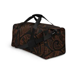 Cinnamon Brown 50L Square Duffel Bag