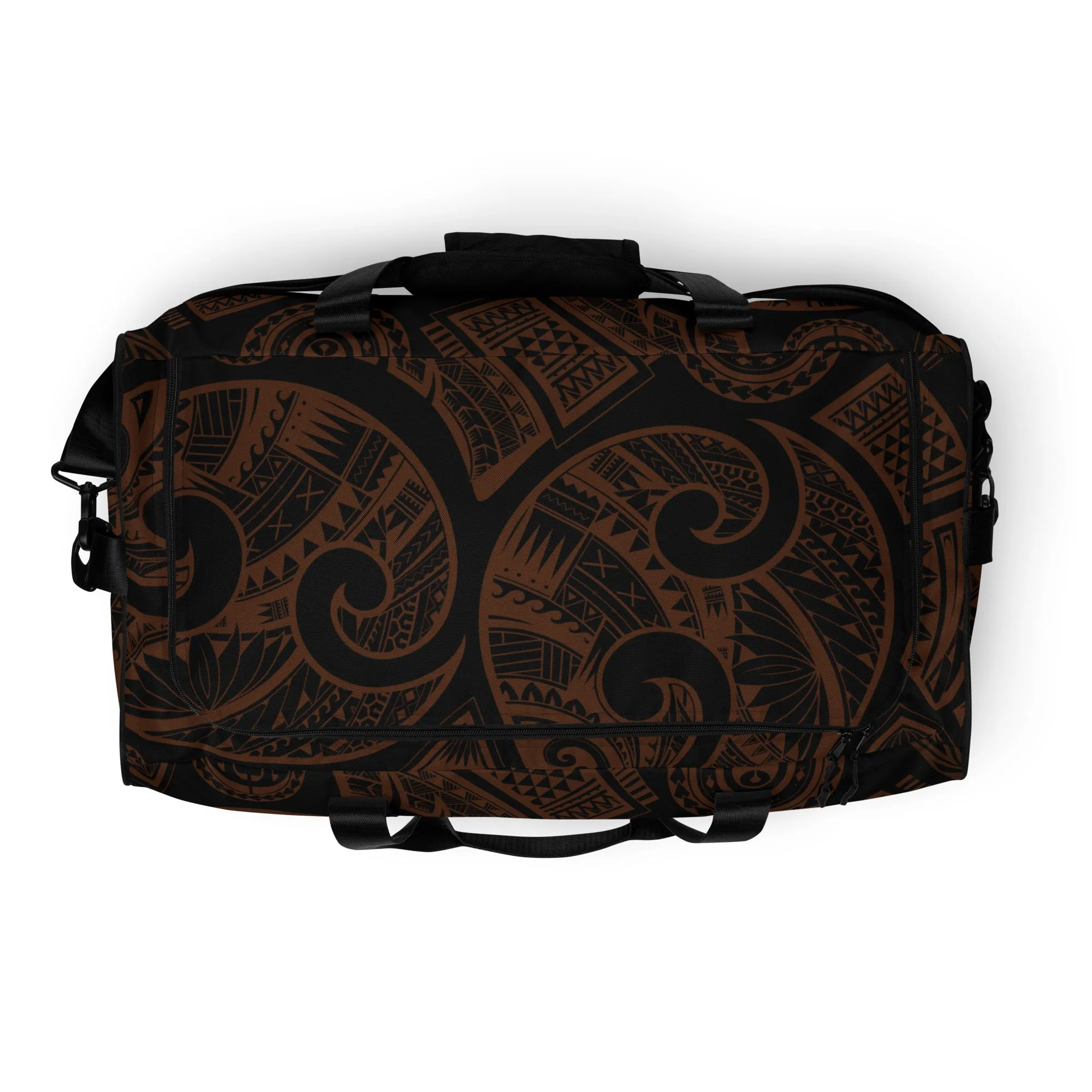 Cinnamon Brown 50L Square Duffel Bag