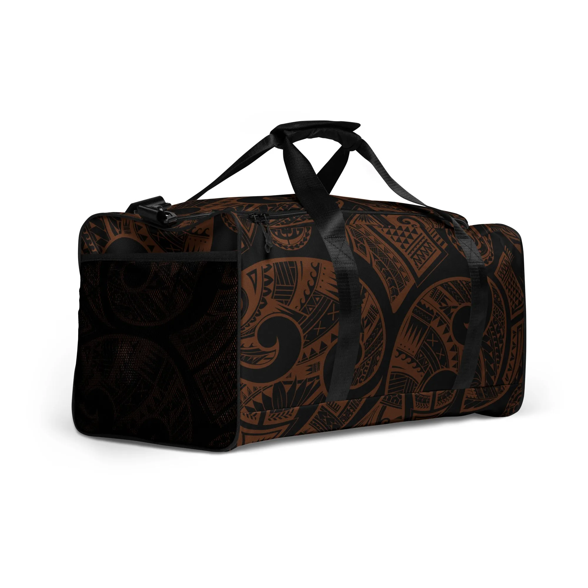 Cinnamon Brown 50L Square Duffel Bag
