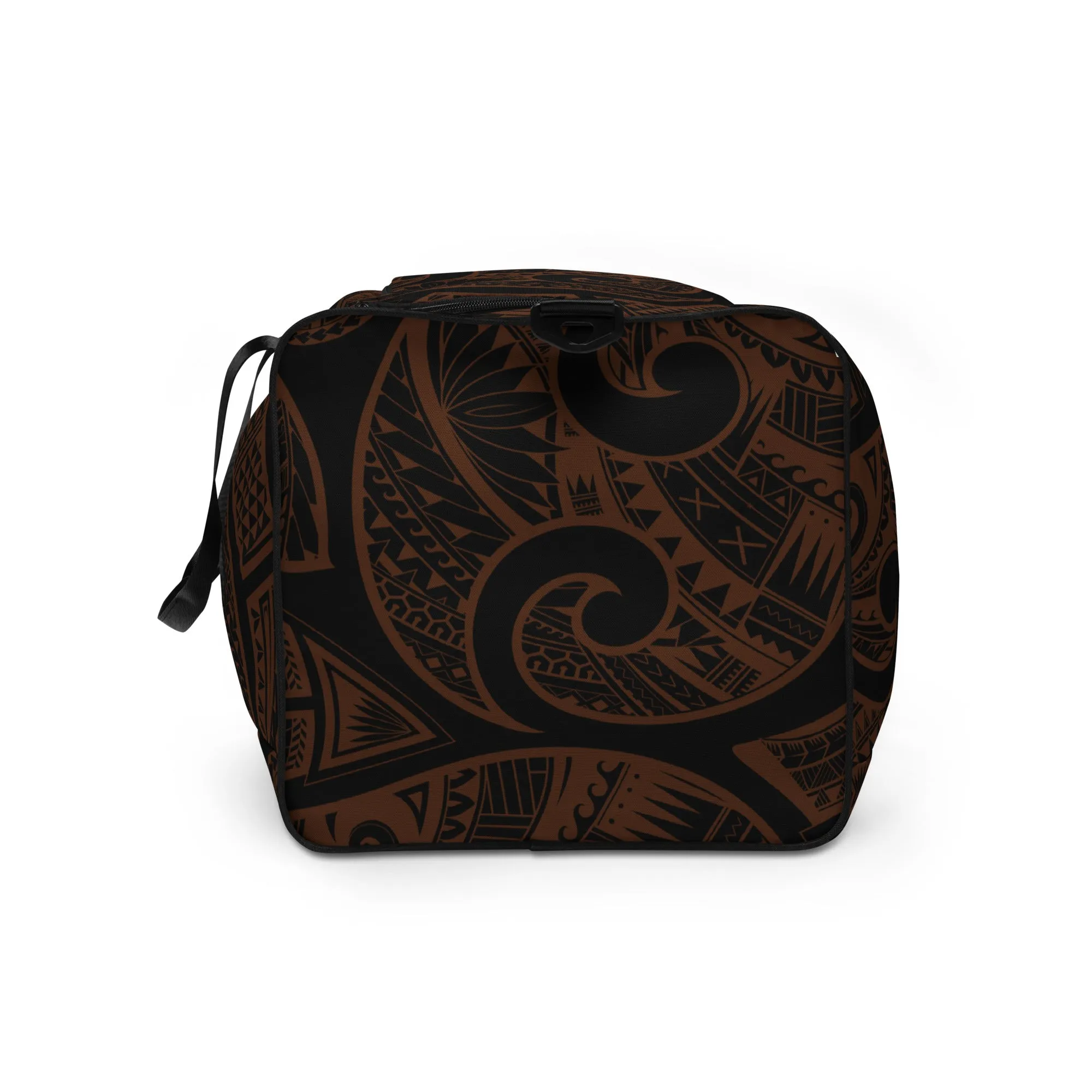 Cinnamon Brown 50L Square Duffel Bag