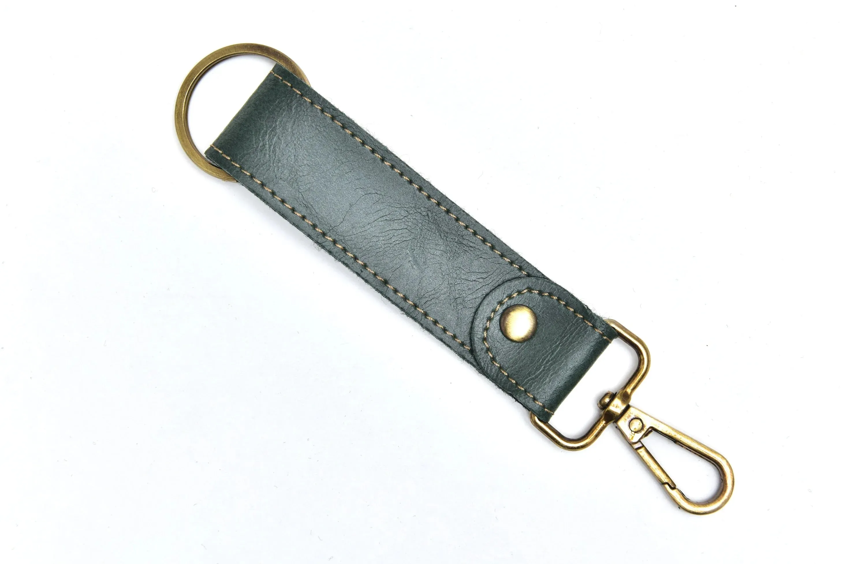 Classy Leather Customized Men's Combo (3 pcs) - Green