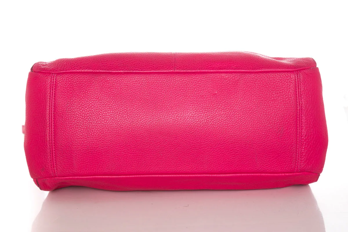 Coach Hot Pink Morgan Satchel Handbag