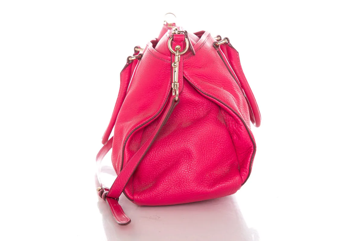 Coach Hot Pink Morgan Satchel Handbag