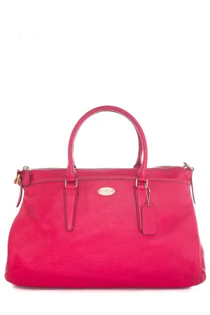 Coach Hot Pink Morgan Satchel Handbag