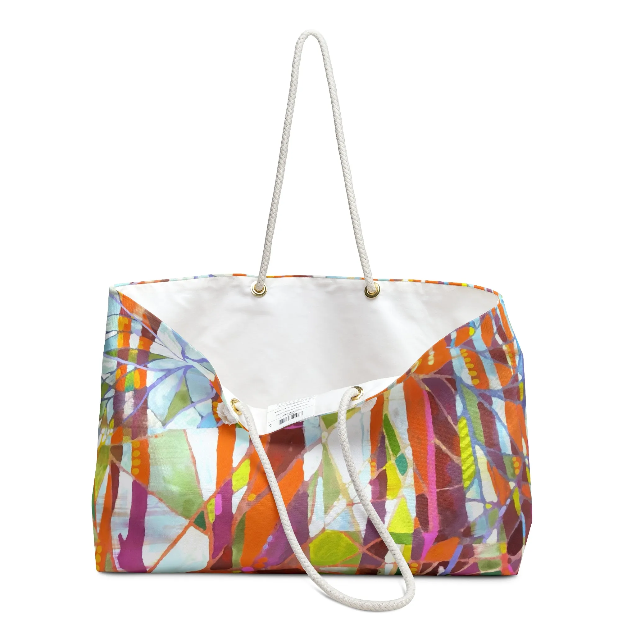 Colorful Weekender Tote Bag