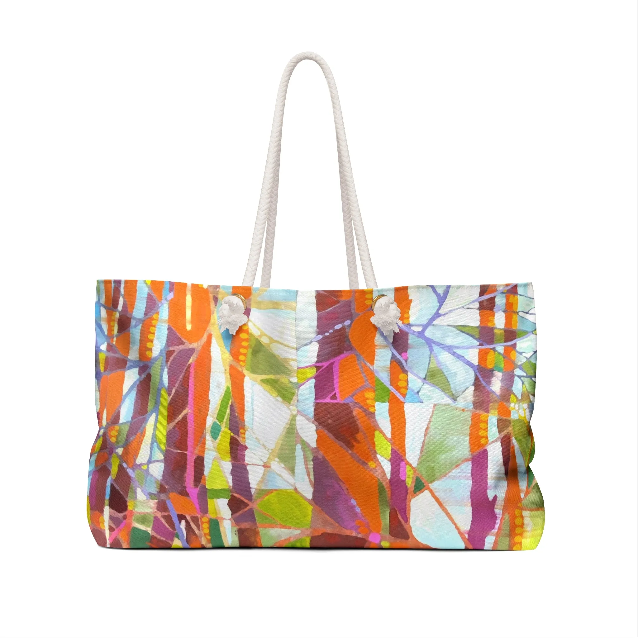 Colorful Weekender Tote Bag