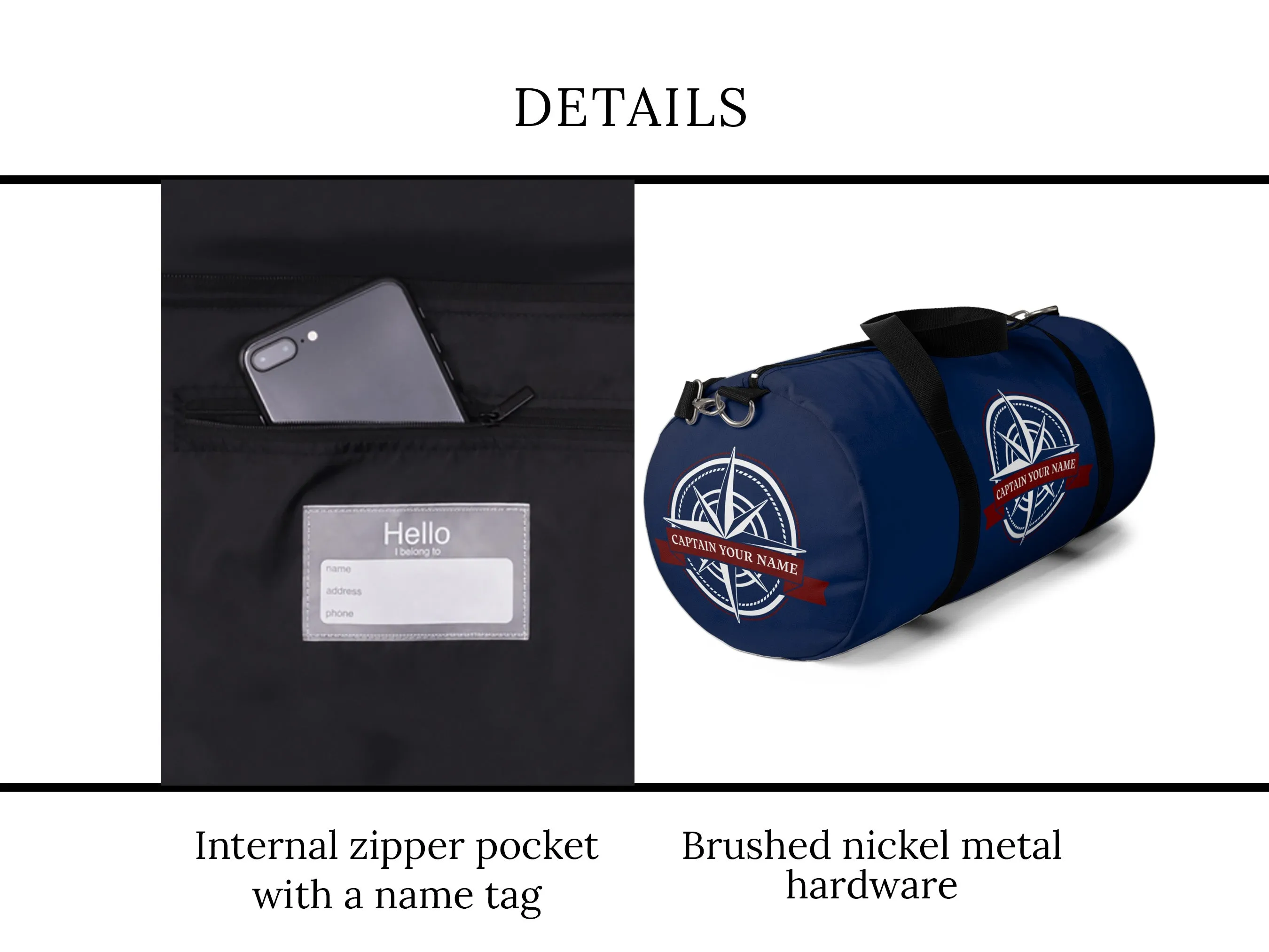 Compass Duffel Bag | Upwind Design