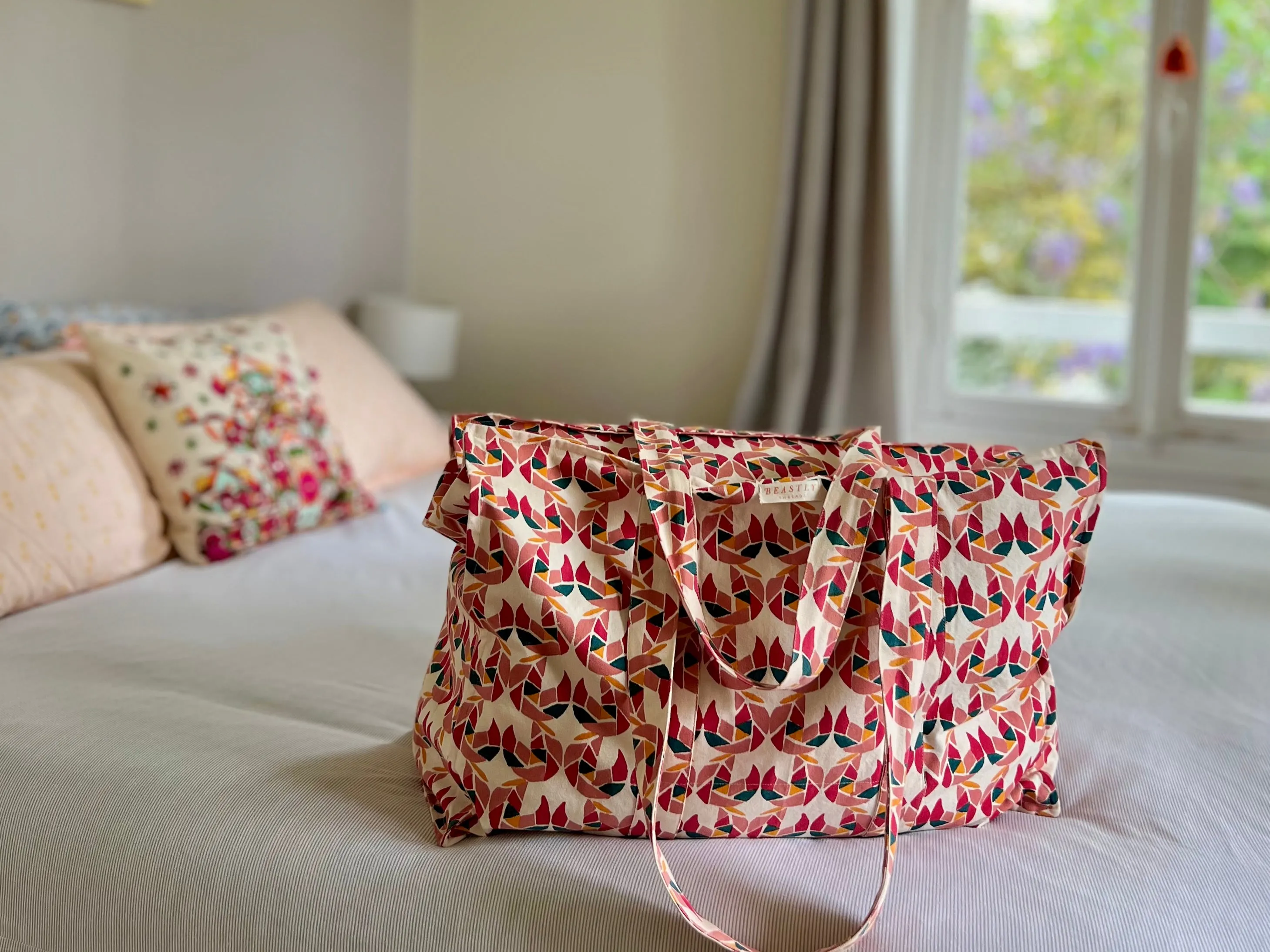Confetti Mollusk Weekender Tote