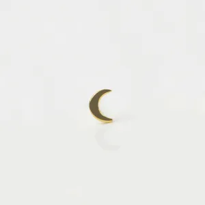 Crescent Moon Single Earring