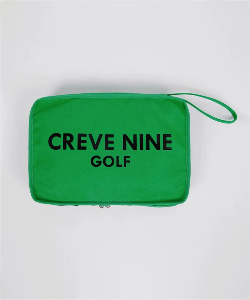 CREVE NINE: Big Logo Waterproof Aviation Cover - Green