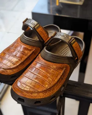 Crocs wrapped in Crocs