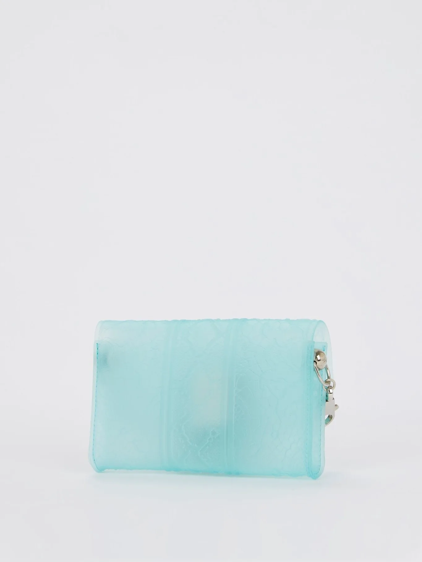 Crystal Blue Iris Lace Mini Bag