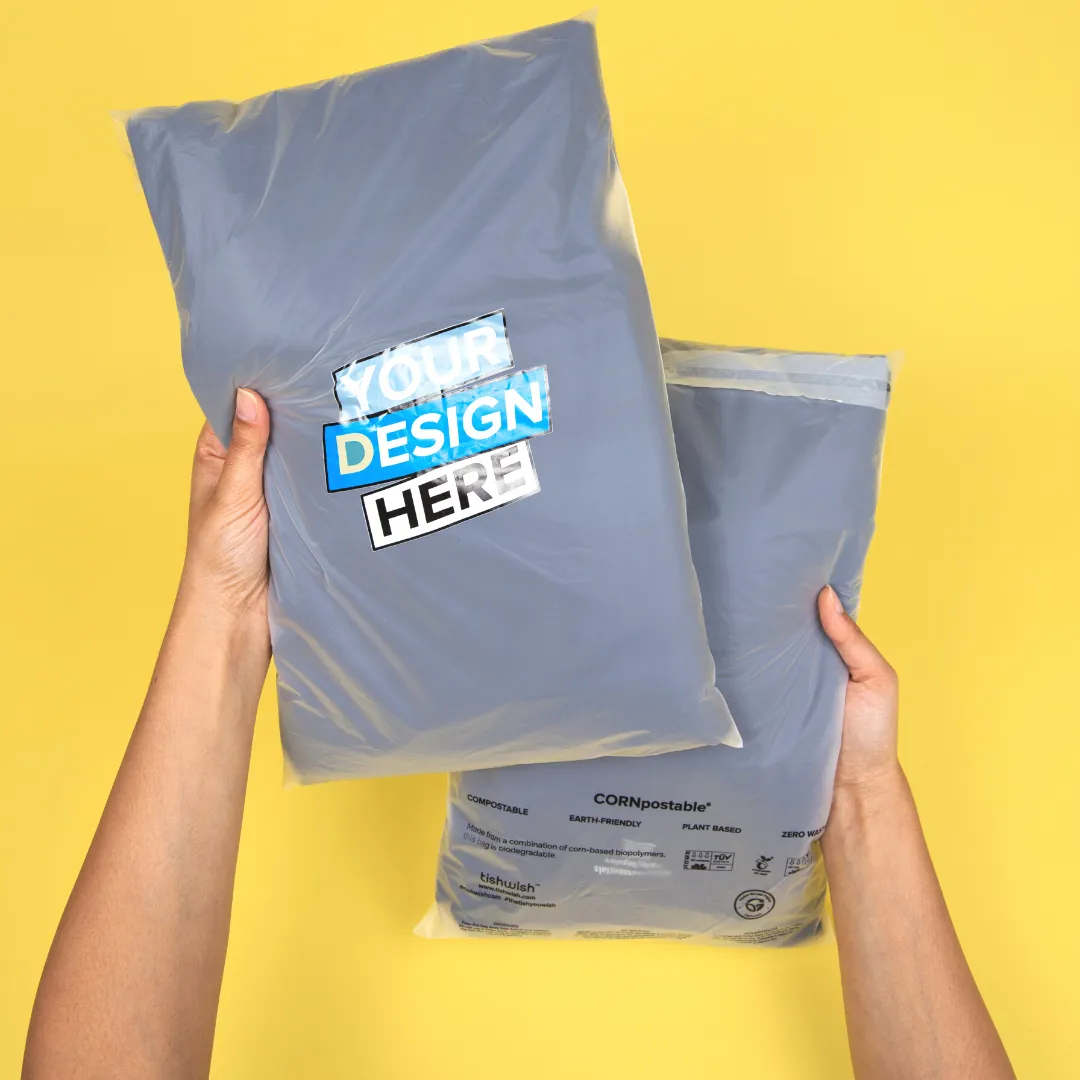 Custom Compostable Garment Bags - Tishwish